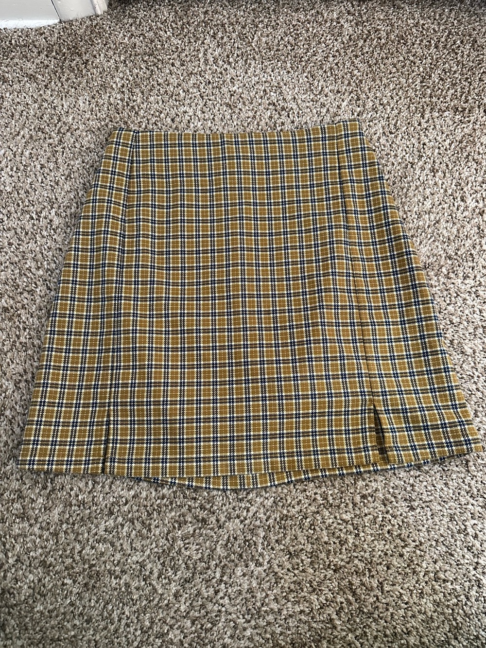 Brandy Melville John Galt Plaid Mini Skirt